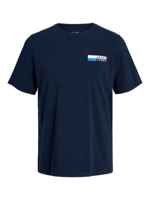 JACK & JONES Junior Koszulka "Corp" w kolorze granatowym rozmiar: 152