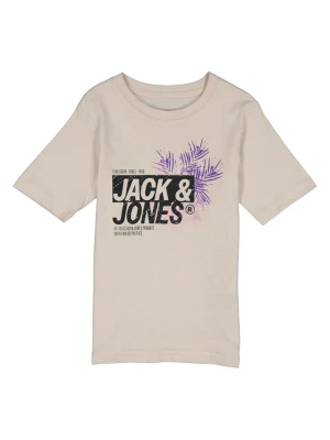 JACK & JONES Junior Koszulka "Jaxon" w kolorze beżowym rozmiar: 164