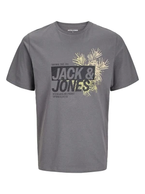 JACK & JONES Junior Koszulka "Jaxon" w kolorze szarym rozmiar: 140