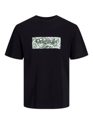 JACK & JONES Junior Koszulka "Lafayette" w kolorze czarnym rozmiar: 140