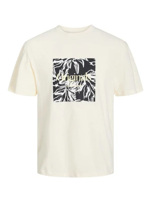 JACK & JONES Junior Koszulka "Lafayette" w kolorze kremowym rozmiar: 140