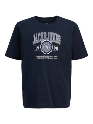 JACK & JONES Junior Koszulka "Mako" w kolorze granatowym rozmiar: 152