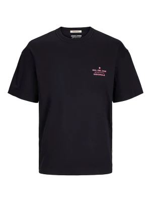 JACK & JONES Junior Koszulka "Mykonos" w kolorze czarnym rozmiar: 140