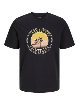 JACK & JONES Junior Koszulka "Palm" w kolorze czarnym rozmiar: 176
