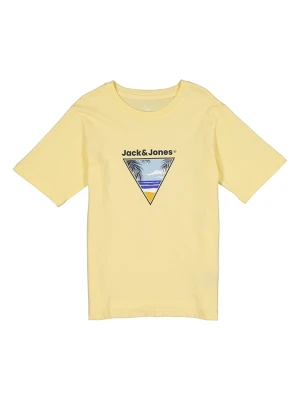 JACK & JONES Junior Koszulka "Perry" w kolorze żółtym rozmiar: 164
