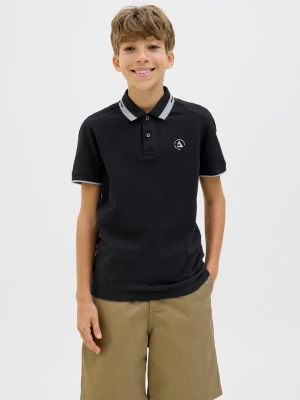 JACK & JONES Junior Koszulka polo w kolorze czarnym rozmiar: 176
