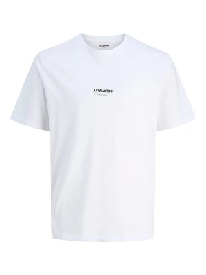 JACK & JONES Junior Koszulka "Soho" w kolorze białym rozmiar: 140