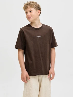 JACK & JONES Junior Koszulka "Soho" w kolorze brązowym rozmiar: 164