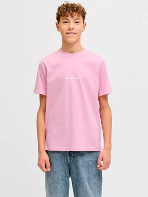 JACK & JONES Junior Koszulka "Soho" w kolorze jasnoróżowym rozmiar: 140