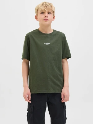 JACK & JONES Junior Koszulka "Soho" w kolorze zielonym rozmiar: 140