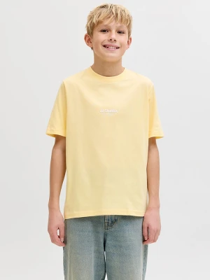 JACK & JONES Junior Koszulka "Soho" w kolorze żółtym rozmiar: 164