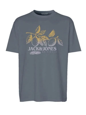 JACK & JONES Junior Koszulka "Split" w kolorze szarym rozmiar: 140