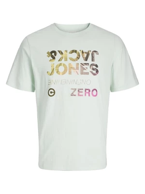 JACK & JONES Junior Koszulka "Spring" w kolorze białym ze wzorem rozmiar: 176