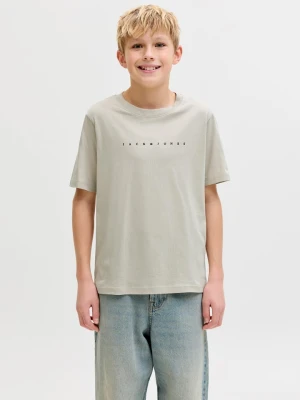 JACK & JONES Junior Koszulka "Star" w kolorze beżowym rozmiar: 176