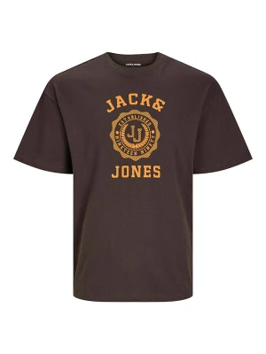 JACK & JONES Junior Koszulka "Victo" w kolorze brązowym rozmiar: 164