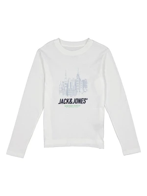 JACK & JONES Junior Koszulka "York" w kolorze białym rozmiar: 176