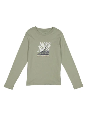 JACK & JONES Junior Koszulka "York" w kolorze khaki rozmiar: 152