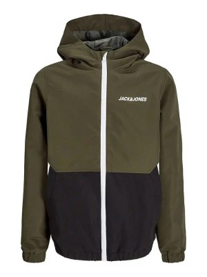 JACK & JONES Junior Kurtka "Mash" w kolorze oliwkowo-czarnym rozmiar: 152