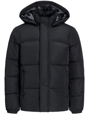 JACK & JONES Junior Kurtka pikowana "Bradley" w kolorze czarnym rozmiar: 140