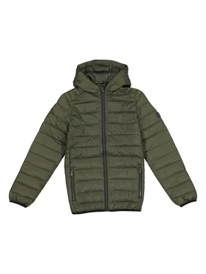 JACK & JONES Junior Kurtka pikowana "Bradley" w kolorze khaki rozmiar: 176