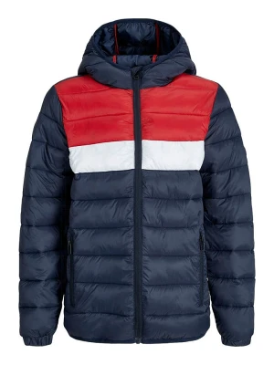 JACK & JONES Junior Kurtka pikowana "Wilson" w kolorze granatowym rozmiar: 164