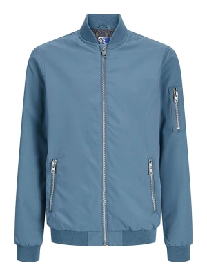 JACK & JONES Junior Kurtka przejściowa "Mash" w kolorze niebieskim rozmiar: 152