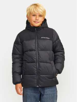 Jack&Jones Junior Kurtka puchowa Moon 12258878 Czarny Regular Fit