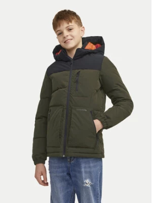 Jack&Jones Junior Kurtka puchowa Otto 12258547 Zielony Regular Fit