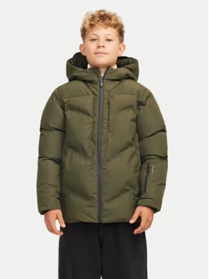 Jack&Jones Junior Kurtka puchowa Slay 12261353 Zielony Regular Fit