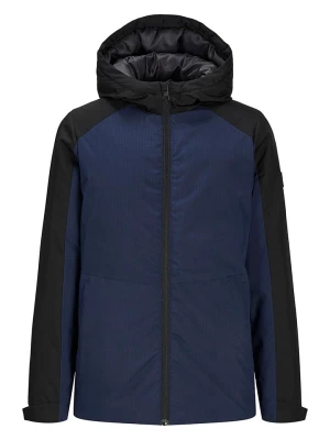 JACK & JONES Junior Kurtka softshellowa "Haxel" w kolorze granatowym rozmiar: 164