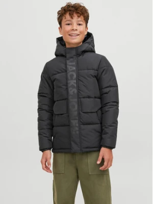 Jack&Jones Junior Kurtka zimowa 12246122 Czarny Regular Fit