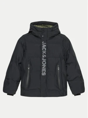 Jack&Jones Junior Kurtka zimowa Alpha 12262162 Czarny Regular Fit