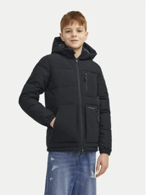 Jack&Jones Junior Kurtka zimowa Otto 12258547 Czarny Regular Fit