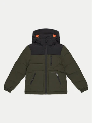 Jack & Jones Junior Kurtka zimowa Otto 12258548 Zielony Regular Fit