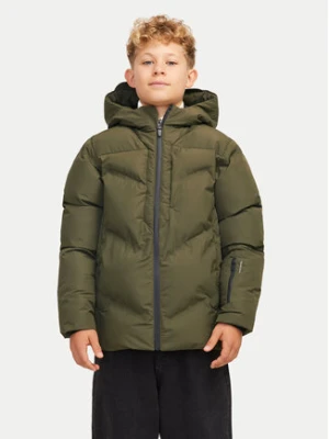 Jack&Jones Junior Kurtka zimowa Slay 12261353 Zielony Regular Fit