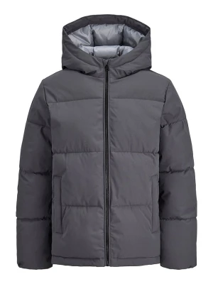 JACK & JONES Junior Kurtka zimowa "Surface" w kolorze antracytowym rozmiar: 140