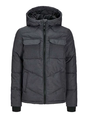 JACK & JONES Junior Kurtka zimowa w kolorze antracytowym rozmiar: 140