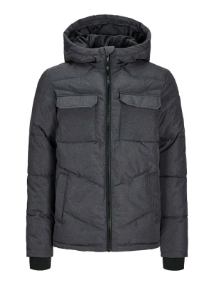 JACK & JONES Junior Kurtka zimowa w kolorze antracytowym rozmiar: 152