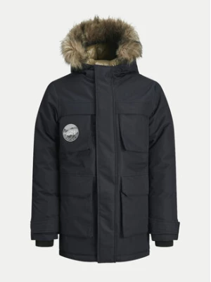 Jack&Jones Junior Parka Star 12258941 Granatowy Regular Fit