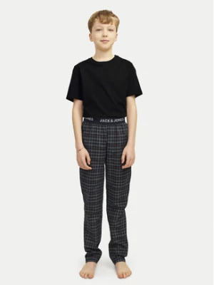 Jack&Jones Junior Piżama Basic 12264244 Czarny Regular Fit