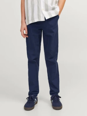 JACK & JONES Junior Spodnie chino "Kane" w kolorze granatowym rozmiar: 152