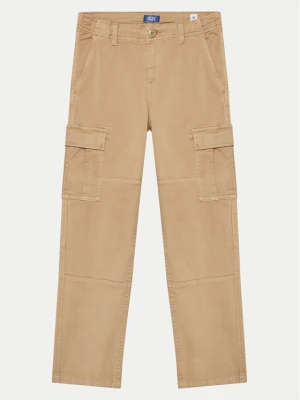 Jack & Jones Junior Spodnie materiałowe 12261033 Beżowy Regular Fit