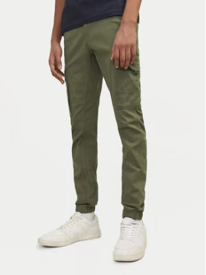 Jack&Jones Junior Spodnie materiałowe Paul 12151639 Zielony Slim Fit