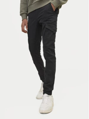 Jack&Jones Junior Spodnie materiałowe Paul 12151646 Czarny Slim Fit