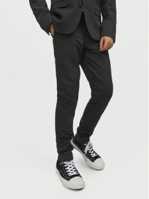 Jack & Jones Junior Spodnie materiałowe Solar 12203547 Czarny Slim Fit