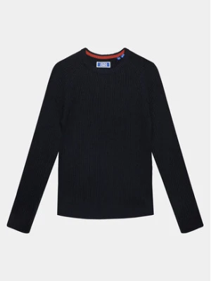 Jack & Jones Junior Sweter 12236760 Granatowy Regular Fit