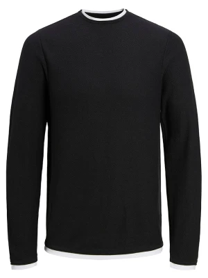 JACK & JONES Junior Sweter "Twinn" w kolorze czarnym rozmiar: 176
