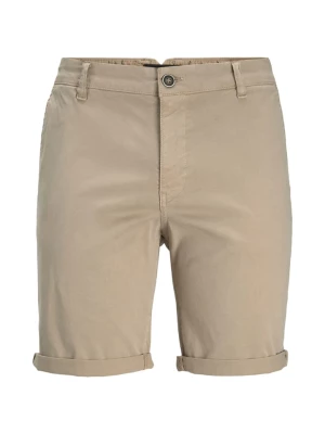 JACK & JONES Junior Szorty chino "Fred" w kolorze beżowym rozmiar: 158