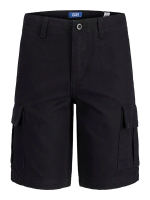 JACK & JONES Junior Szorty "Cole" w kolorze czarnym rozmiar: 128