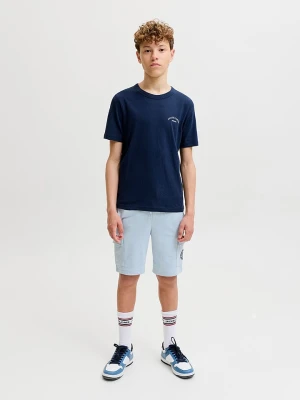 JACK & JONES Junior Szorty dresowe "Gordon" w kolorze błękitnym rozmiar: 164